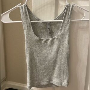 Grey skims tank top